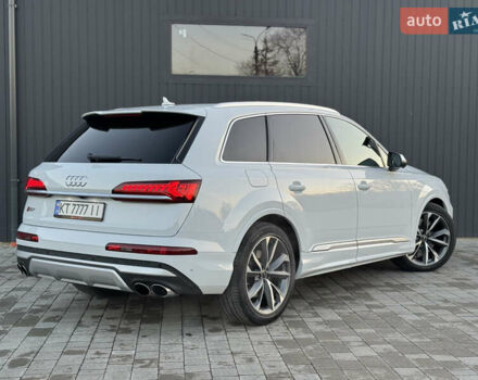 Белый Ауди SQ7, объемом двигателя 4 л и пробегом 49 тыс. км за 77500 $, фото 4 на Automoto.ua
