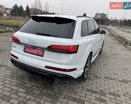 Белый Ауди SQ7, объемом двигателя 4 л и пробегом 53 тыс. км за 67890 $, фото 3 на Automoto.ua