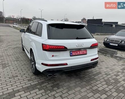 Белый Ауди SQ7, объемом двигателя 4 л и пробегом 53 тыс. км за 67890 $, фото 4 на Automoto.ua
