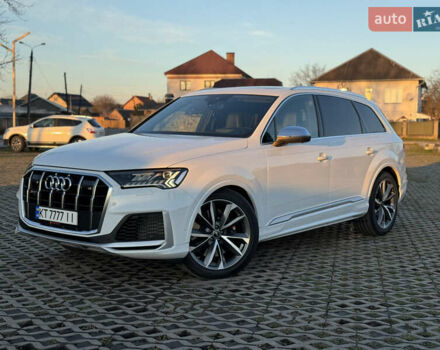 Белый Ауди SQ7, объемом двигателя 4 л и пробегом 49 тыс. км за 77500 $, фото 24 на Automoto.ua