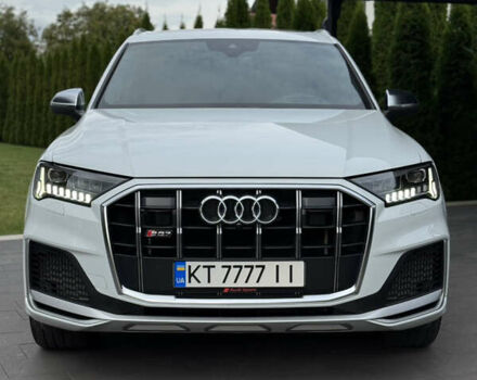 Белый Ауди SQ7, объемом двигателя 4 л и пробегом 49 тыс. км за 78000 $, фото 4 на Automoto.ua