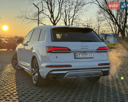 Белый Ауди SQ7, объемом двигателя 4 л и пробегом 49 тыс. км за 77500 $, фото 30 на Automoto.ua