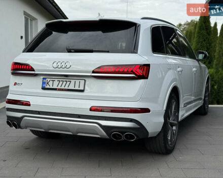 Белый Ауди SQ7, объемом двигателя 4 л и пробегом 49 тыс. км за 78000 $, фото 9 на Automoto.ua