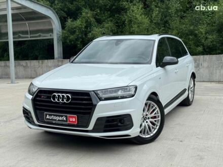 Білий Ауді SQ7, об'ємом двигуна 4 л та пробігом 226 тис. км за 60990 $, фото 1 на Automoto.ua