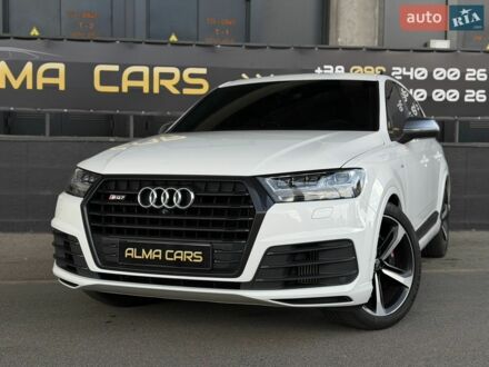 Білий Ауді SQ7, об'ємом двигуна 4 л та пробігом 150 тис. км за 44900 $, фото 1 на Automoto.ua