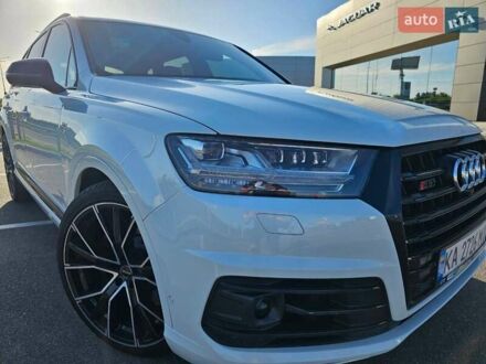 Ауді SQ7 2017 у Києві на Automoto.ua Білий Ауді SQ7, об'ємом двигуна 4 л та пробігом 160 тис. км за 56000 $, фото 1 на Automoto.ua