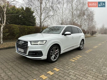 Ауди SQ7 2018 в Одессе на Automoto.ua Белый Ауди SQ7, объемом двигателя 3.96 л и пробегом 128 тыс. км за 57500 $, фото 1 на Automoto.ua
