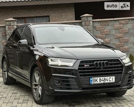 Чорний Ауді SQ7, об'ємом двигуна 4 л та пробігом 142 тис. км за 64500 $, фото 10 на Automoto.ua