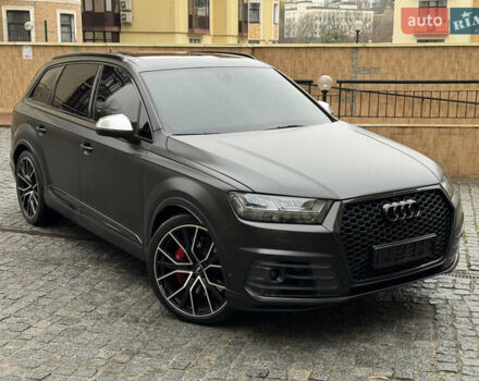 Чорний Ауді SQ7, об'ємом двигуна 3.96 л та пробігом 110 тис. км за 58400 $, фото 19 на Automoto.ua