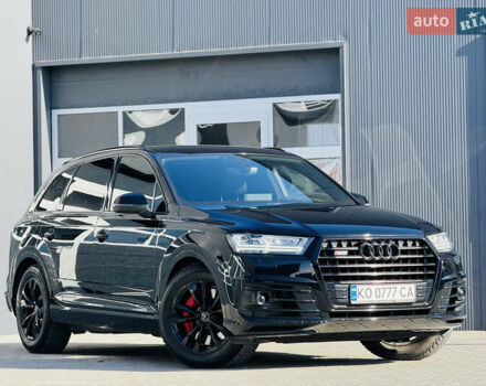 Чорний Ауді SQ7, об'ємом двигуна 3.96 л та пробігом 170 тис. км за 53400 $, фото 19 на Automoto.ua