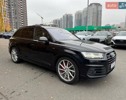 Черный Ауди SQ7, объемом двигателя 3.96 л и пробегом 157 тыс. км за 49900 $, фото 4 на Automoto.ua