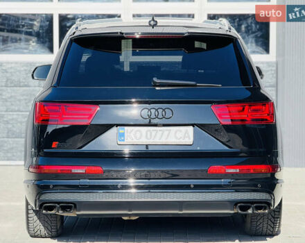 Чорний Ауді SQ7, об'ємом двигуна 3.96 л та пробігом 170 тис. км за 53400 $, фото 13 на Automoto.ua