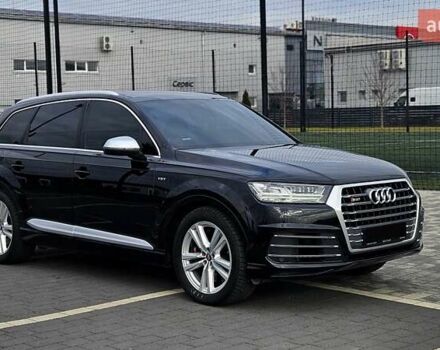 Черный Ауди SQ7, объемом двигателя 3.96 л и пробегом 343 тыс. км за 32999 $, фото 8 на Automoto.ua