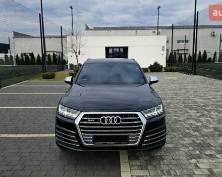 Черный Ауди SQ7, объемом двигателя 3.96 л и пробегом 343 тыс. км за 32999 $, фото 5 на Automoto.ua