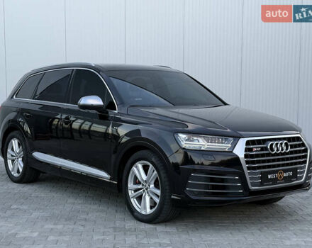 Черный Ауди SQ7, объемом двигателя 3.96 л и пробегом 343 тыс. км за 35500 $, фото 2 на Automoto.ua