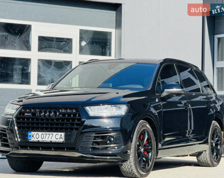 Чорний Ауді SQ7, об'ємом двигуна 3.96 л та пробігом 170 тис. км за 53400 $, фото 17 на Automoto.ua