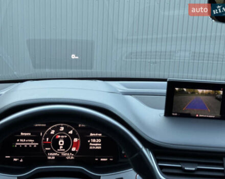 Черный Ауди SQ7, объемом двигателя 4 л и пробегом 135 тыс. км за 63000 $, фото 22 на Automoto.ua