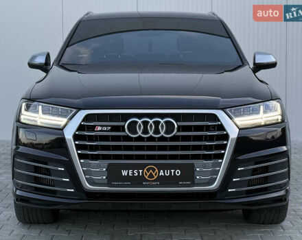 Черный Ауди SQ7, объемом двигателя 3.96 л и пробегом 343 тыс. км за 35500 $, фото 1 на Automoto.ua