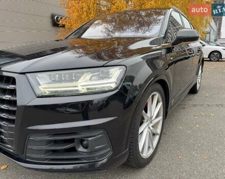 Черный Ауди SQ7, объемом двигателя 3.96 л и пробегом 157 тыс. км за 49900 $, фото 1 на Automoto.ua