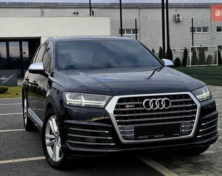 Черный Ауди SQ7, объемом двигателя 3.96 л и пробегом 343 тыс. км за 32999 $, фото 1 на Automoto.ua
