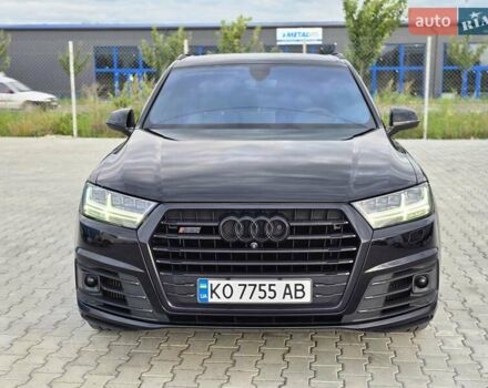 Черный Ауди SQ7, объемом двигателя 3.96 л и пробегом 260 тыс. км за 45000 $, фото 15 на Automoto.ua