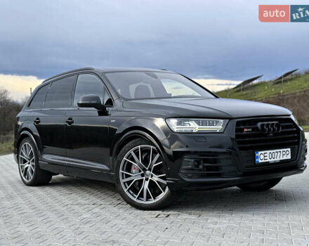 Чорний Ауді SQ7, об'ємом двигуна 3.96 л та пробігом 163 тис. км за 62000 $, фото 12 на Automoto.ua