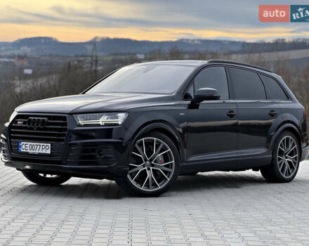 Чорний Ауді SQ7, об'ємом двигуна 3.96 л та пробігом 163 тис. км за 62000 $, фото 3 на Automoto.ua
