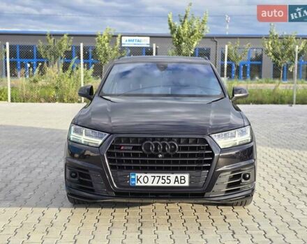 Черный Ауди SQ7, объемом двигателя 3.96 л и пробегом 260 тыс. км за 45000 $, фото 3 на Automoto.ua