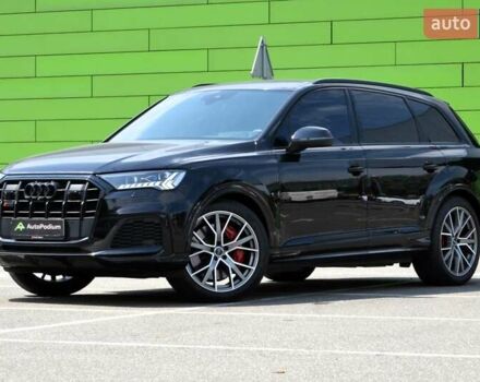 Чорний Ауді SQ7, об'ємом двигуна 4 л та пробігом 105 тис. км за 82999 $, фото 9 на Automoto.ua