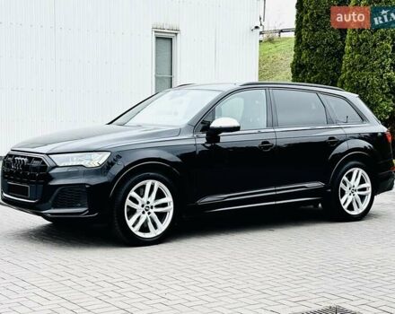Черный Ауди SQ7, объемом двигателя 3.96 л и пробегом 185 тыс. км за 74950 $, фото 5 на Automoto.ua