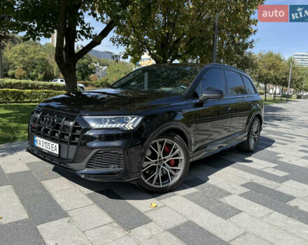 Черный Ауди SQ7, объемом двигателя 3.96 л и пробегом 105 тыс. км за 79999 $, фото 1 на Automoto.ua