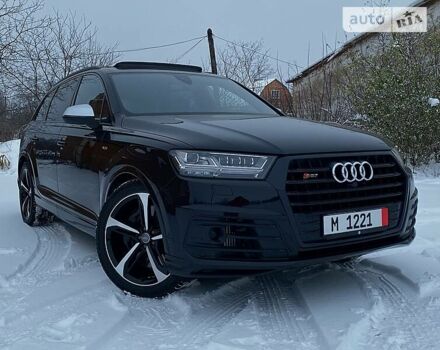 Чорний Ауді SQ7, об'ємом двигуна 4 л та пробігом 94 тис. км за 69999 $, фото 15 на Automoto.ua