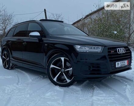 Чорний Ауді SQ7, об'ємом двигуна 4 л та пробігом 94 тис. км за 69999 $, фото 16 на Automoto.ua