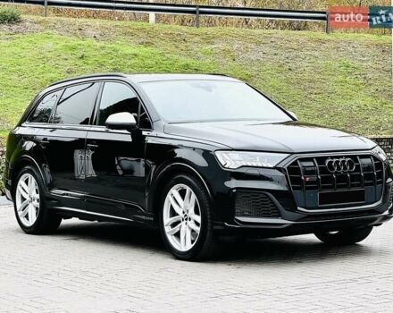 Черный Ауди SQ7, объемом двигателя 3.96 л и пробегом 185 тыс. км за 74950 $, фото 6 на Automoto.ua