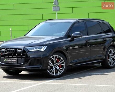 Чорний Ауді SQ7, об'ємом двигуна 4 л та пробігом 105 тис. км за 82999 $, фото 10 на Automoto.ua
