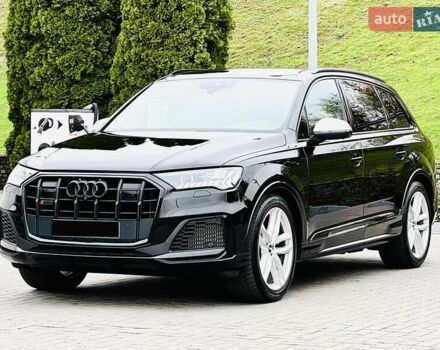 Черный Ауди SQ7, объемом двигателя 3.96 л и пробегом 185 тыс. км за 74950 $, фото 2 на Automoto.ua