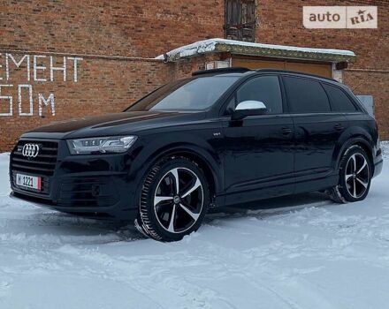 Чорний Ауді SQ7, об'ємом двигуна 4 л та пробігом 94 тис. км за 69999 $, фото 21 на Automoto.ua