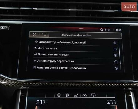 Черный Ауди SQ7, объемом двигателя 4 л и пробегом 123 тыс. км за 59900 $, фото 24 на Automoto.ua