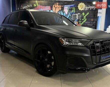 Чорний Ауді SQ7, об'ємом двигуна 4 л та пробігом 42 тис. км за 63999 $, фото 27 на Automoto.ua