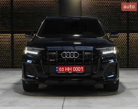 Черный Ауди SQ7, объемом двигателя 4 л и пробегом 123 тыс. км за 59900 $, фото 10 на Automoto.ua