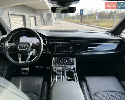 Черный Ауди SQ7, объемом двигателя 4 л и пробегом 105 тыс. км за 66600 $, фото 10 на Automoto.ua