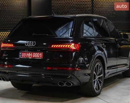 Черный Ауди SQ7, объемом двигателя 4 л и пробегом 123 тыс. км за 59900 $, фото 51 на Automoto.ua
