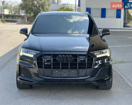 Черный Ауди SQ7, объемом двигателя 4 л и пробегом 48 тыс. км за 72500 $, фото 10 на Automoto.ua