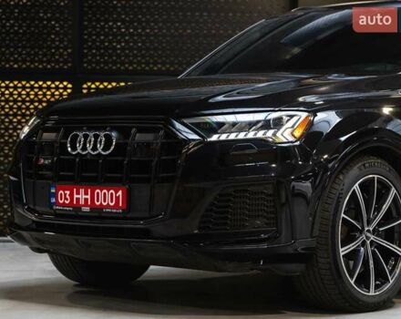 Черный Ауди SQ7, объемом двигателя 4 л и пробегом 123 тыс. км за 59900 $, фото 9 на Automoto.ua