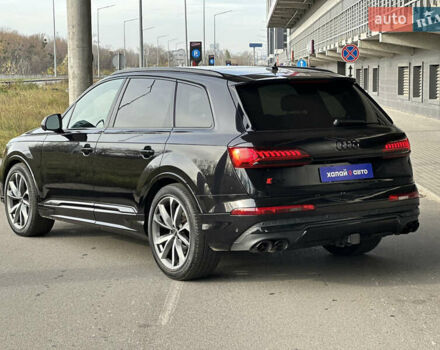 Черный Ауди SQ7, объемом двигателя 4 л и пробегом 105 тыс. км за 66600 $, фото 5 на Automoto.ua