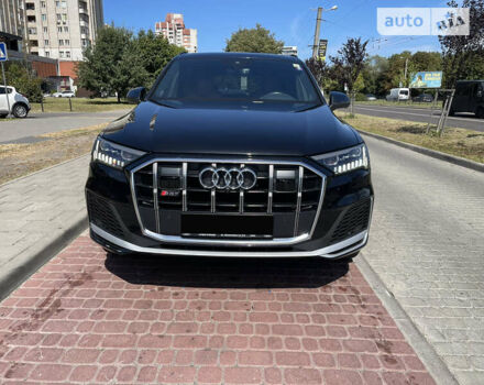 Черный Ауди SQ7, объемом двигателя 3.96 л и пробегом 103 тыс. км за 85000 $, фото 2 на Automoto.ua