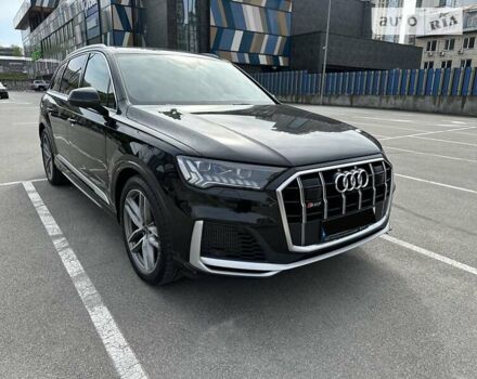 Черный Ауди SQ7, объемом двигателя 4 л и пробегом 51 тыс. км за 83000 $, фото 2 на Automoto.ua