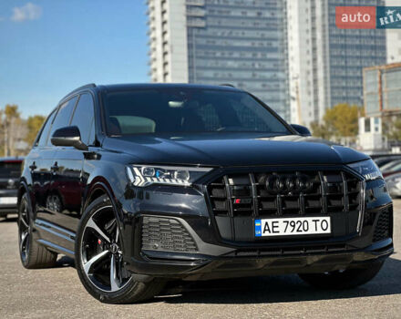 Черный Ауди SQ7, объемом двигателя 4 л и пробегом 83 тыс. км за 73800 $, фото 16 на Automoto.ua