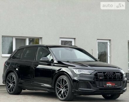 Чорний Ауді SQ7, об'ємом двигуна 4 л та пробігом 58 тис. км за 92499 $, фото 1 на Automoto.ua