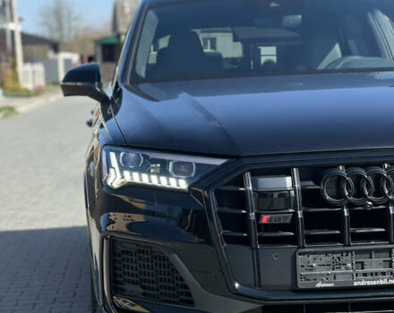 Чорний Ауді SQ7, об'ємом двигуна 4 л та пробігом 16 тис. км за 76099 $, фото 4 на Automoto.ua